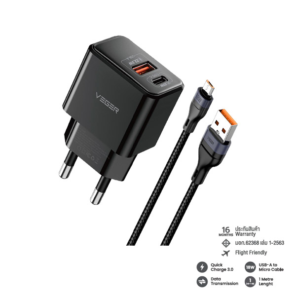 VC-20W01 & V-AM04 Charger Set